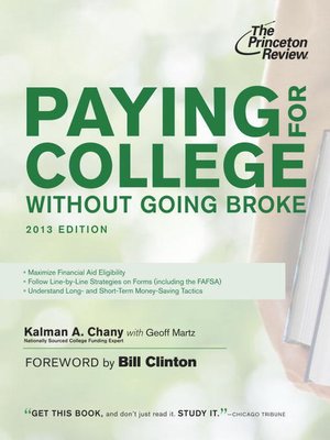 cover image of Paying for College Without Going Broke